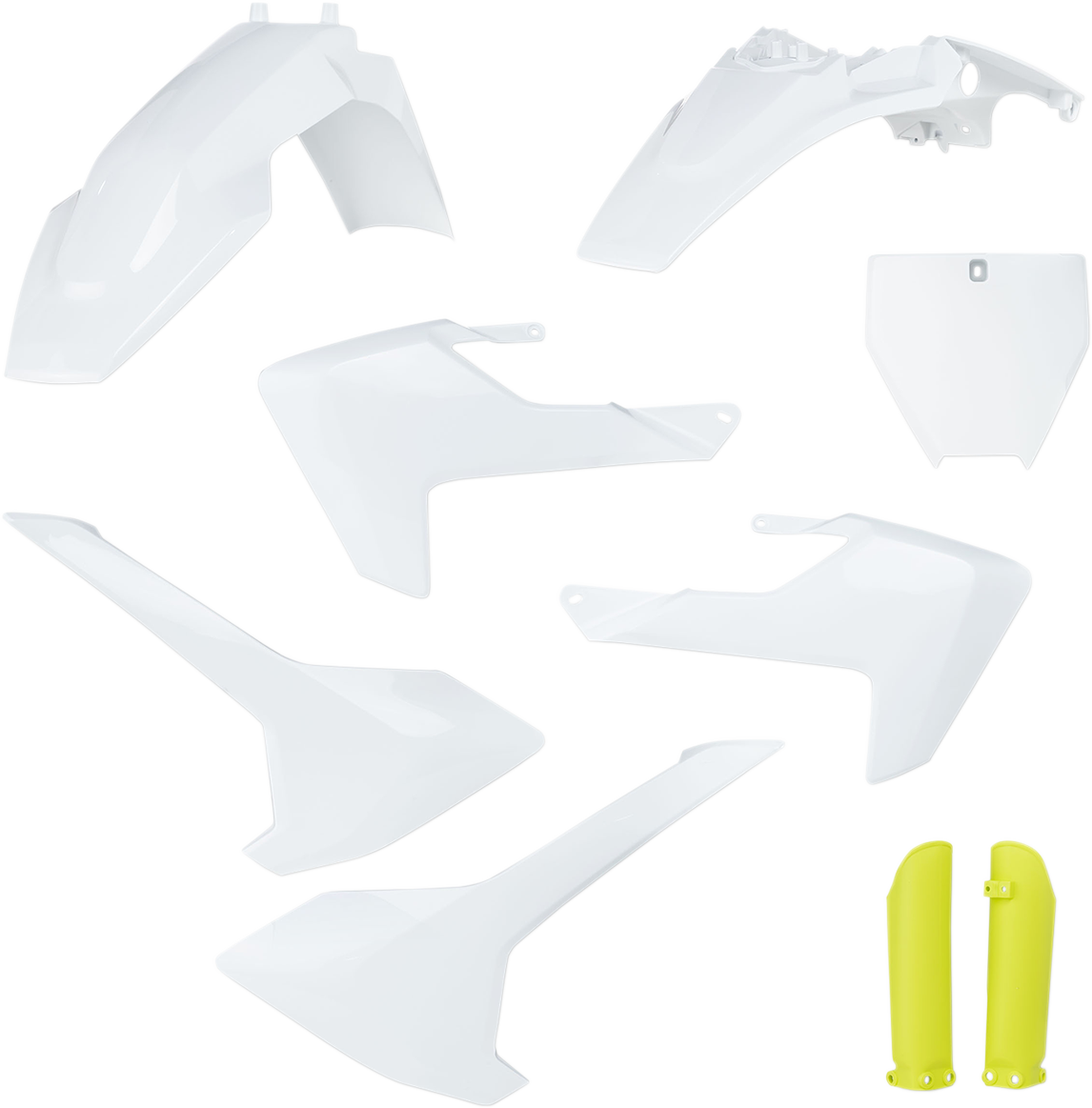 ACERBIS Full Body Kit - '20 OEM White/Yellow - Husqvarna - TC '17-'23 2731986812