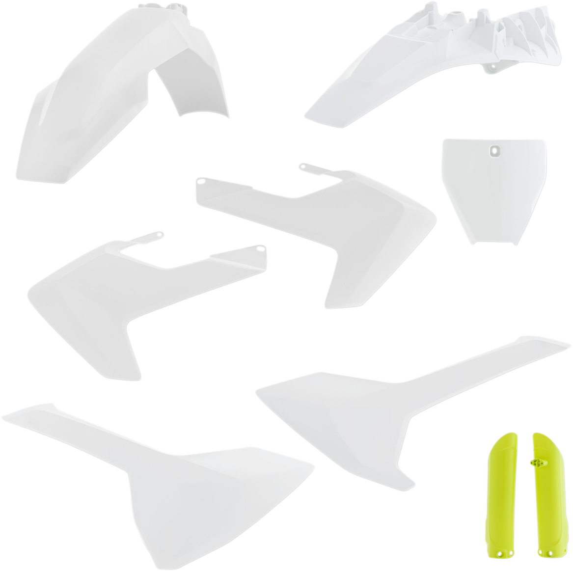 ACERBIS Full Body Kit - '20 OEM White/Yellow - Husqvarna - TC '18-'24 2686466812