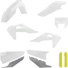 ACERBIS Full Body Kit - '20 OEM White/Yellow/Gray - Husqvarna - FE/TE '20-'23 2791536812