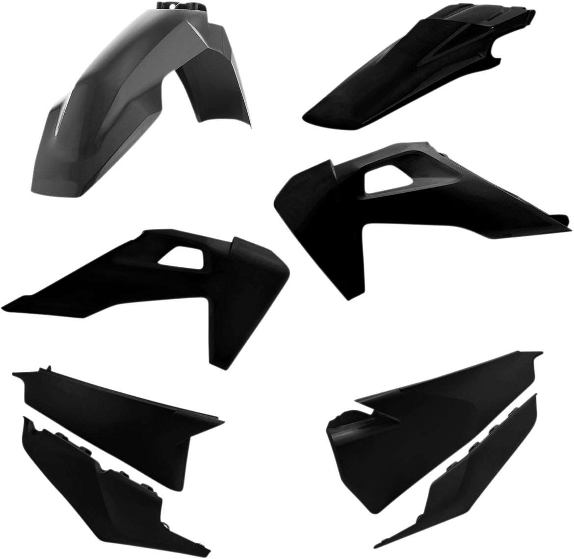 ACERBIS Standard Body Kit - Black - Husqvarna - FE/TE '20-'23 2791550001