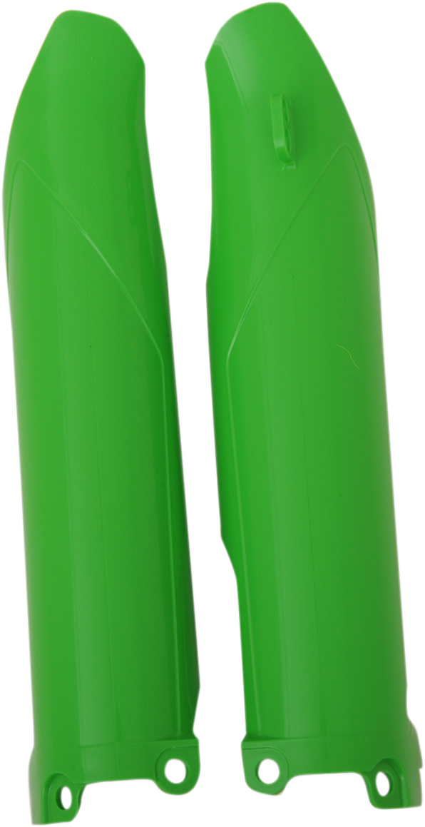 ACERBIS Fork Covers - Lower - Green 2982550006
