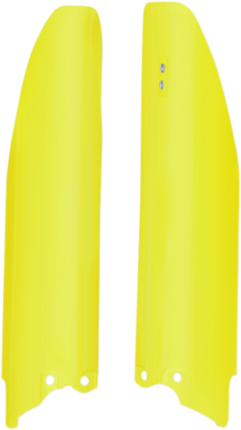 ACERBIS Fork Covers - Lower - Yellow - Suzuki 2686524310