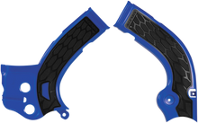 ACERBIS X-Grip Frame Guards - Blue/Black - YZ 250/450 F 2374261034