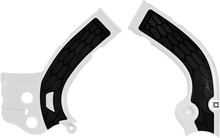 ACERBIS X-Grip Frame Guards - Silver/Black - KX 450 F 2374271015
