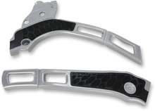 ACERBIS X-Grip Frame Guards - Silver/Black - YZ 125/250/X 2464741015