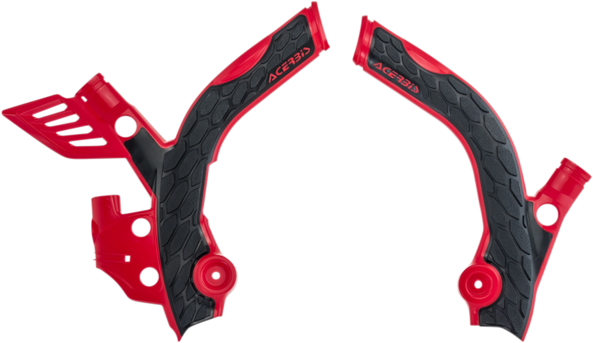 ACERBIS X-Grip Frame Guards - Red/Black - Beta '13-'19 2686561018