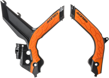 ACERBIS X-Grip Frame Guards - '16 OEM OrangeBlack - KTM 2783155229