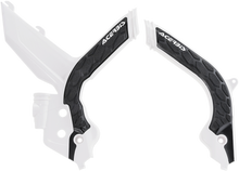 ACERBIS X-Grip Frame Guards - White/Black - KTM 2783151035