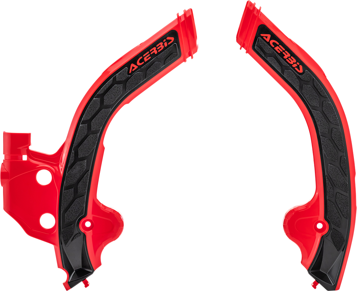 ACERBIS X-Grip Frame Guards - Red/Black - Beta '20-'24 2801941018