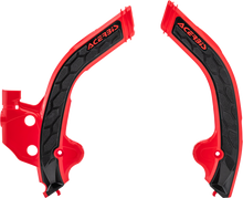ACERBIS X-Grip Frame Guards - Red/Black - Beta '20-'24 2801941018