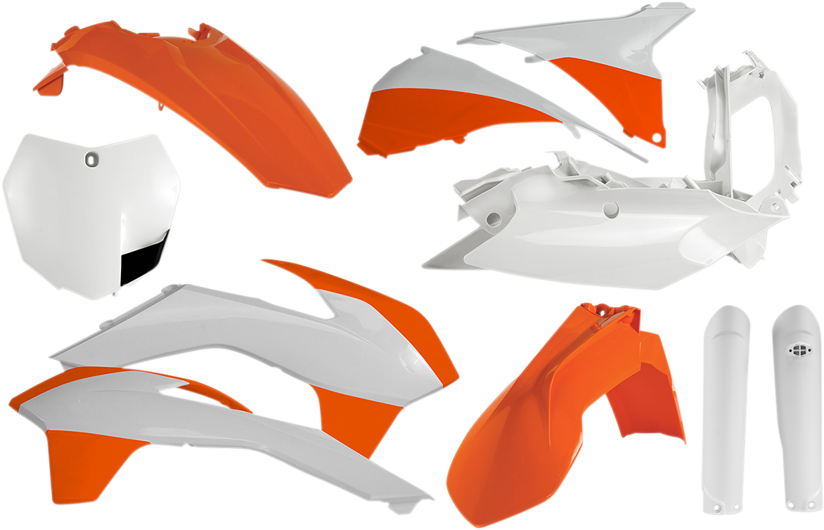 ACERBIS Full Body Kit - '15 OEM Orange/White/Black - KTM - SX/XC '15-'16 2403094891