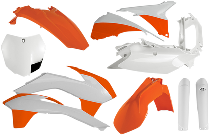 ACERBIS Full Body Kit - '15 OEM Orange/White/Black - KTM - SX/XC '15-'16 2403094891
