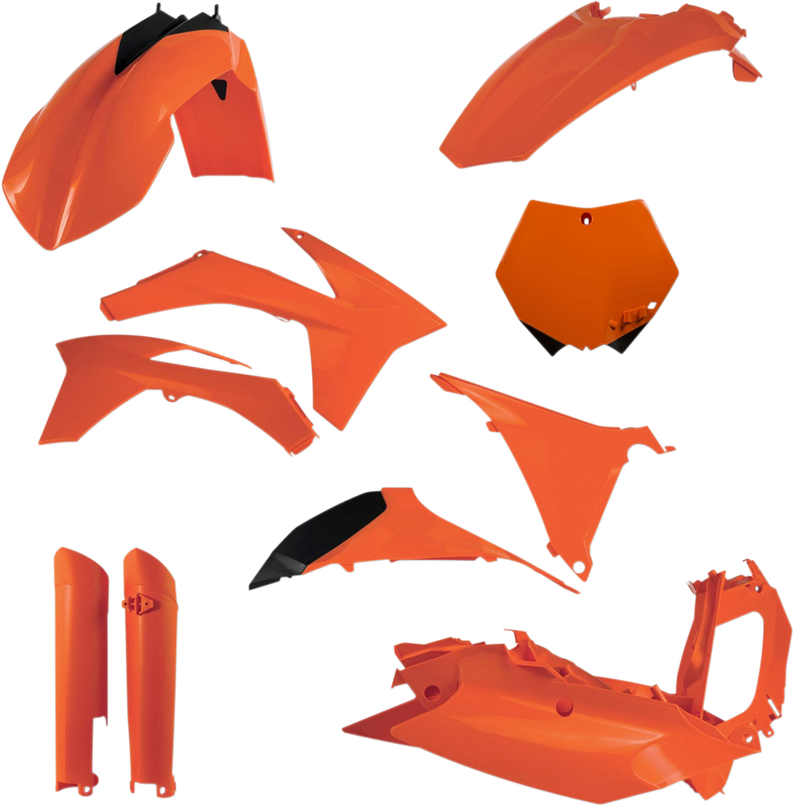 ACERBIS Full Body Kit - OEM Orange/White/Black - KTM - EX/XC '08-'11 2205290145