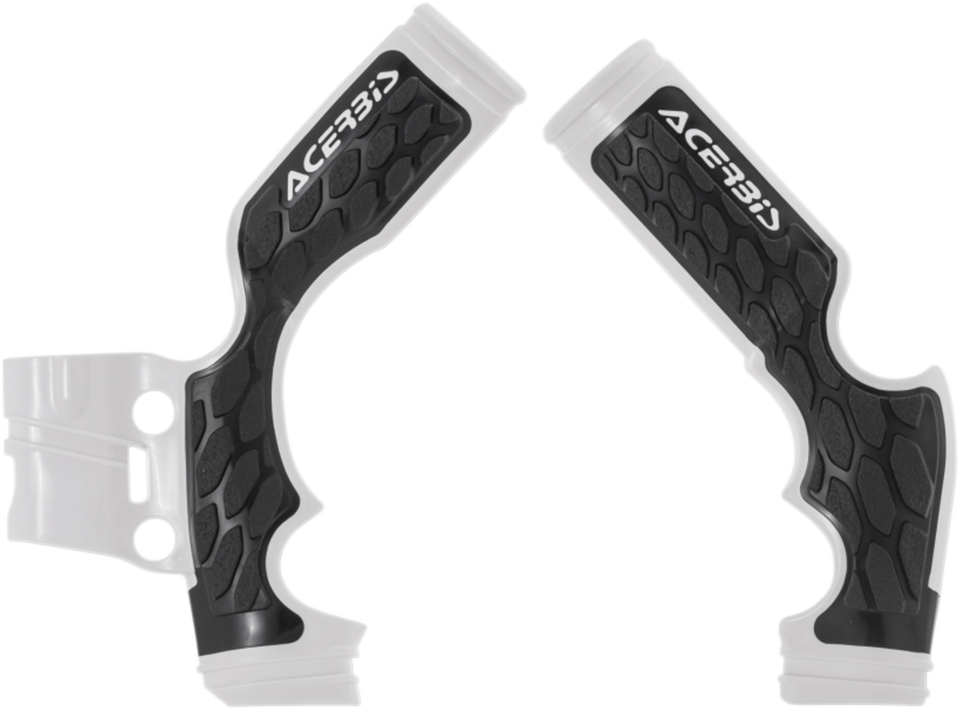 ACERBIS X-Grip Frame Guards - White/Black - SX65 | TC65 | MC65 2688760001