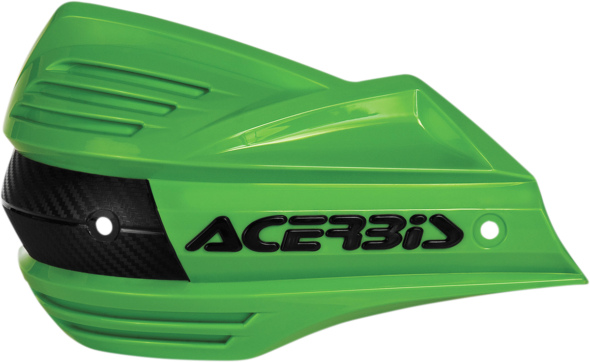 ACERBIS X-Factor Replacement Handshields - Green 2393480006
