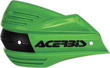ACERBIS X-Factor Replacement Handshields - Green 2393480006