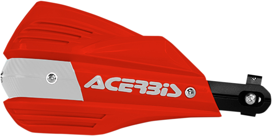 ACERBIS X-Factor Handguards - Red/White 2374191005