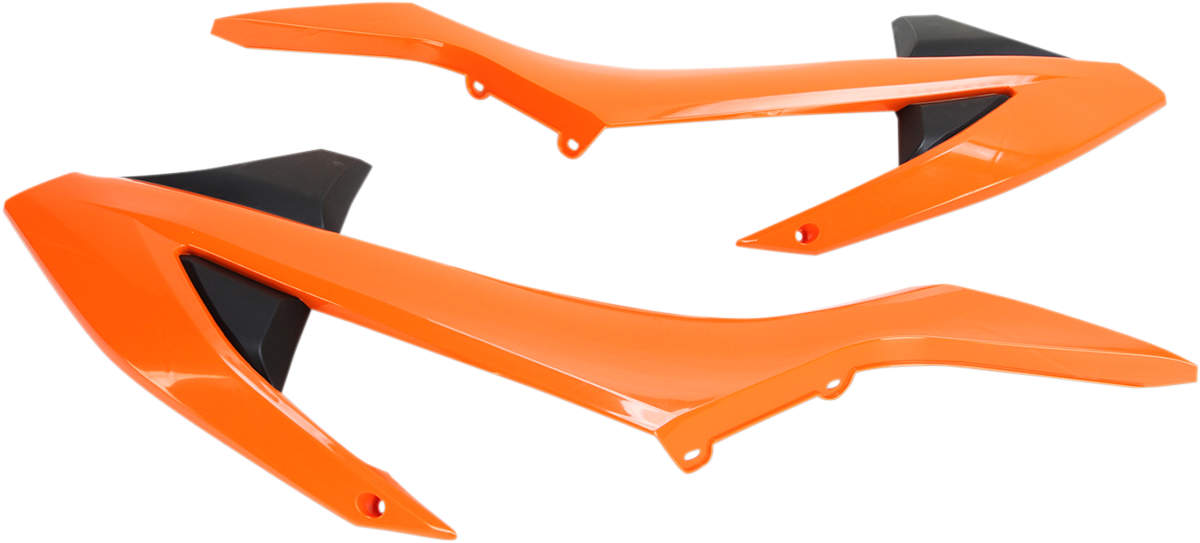ACERBIS Radiator Shrouds - '16 OEM Orange/Black 2421085225