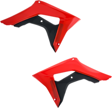 ACERBIS Radiator Shrouds - Red/Black 2630661018