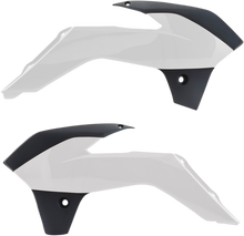 ACERBIS Radiator Shrouds - White/Black 2314261035