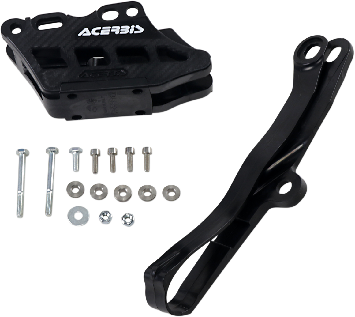 ACERBIS Chain Guide 2.0 and Slider Kit - Black - Kawasaki 2734950001