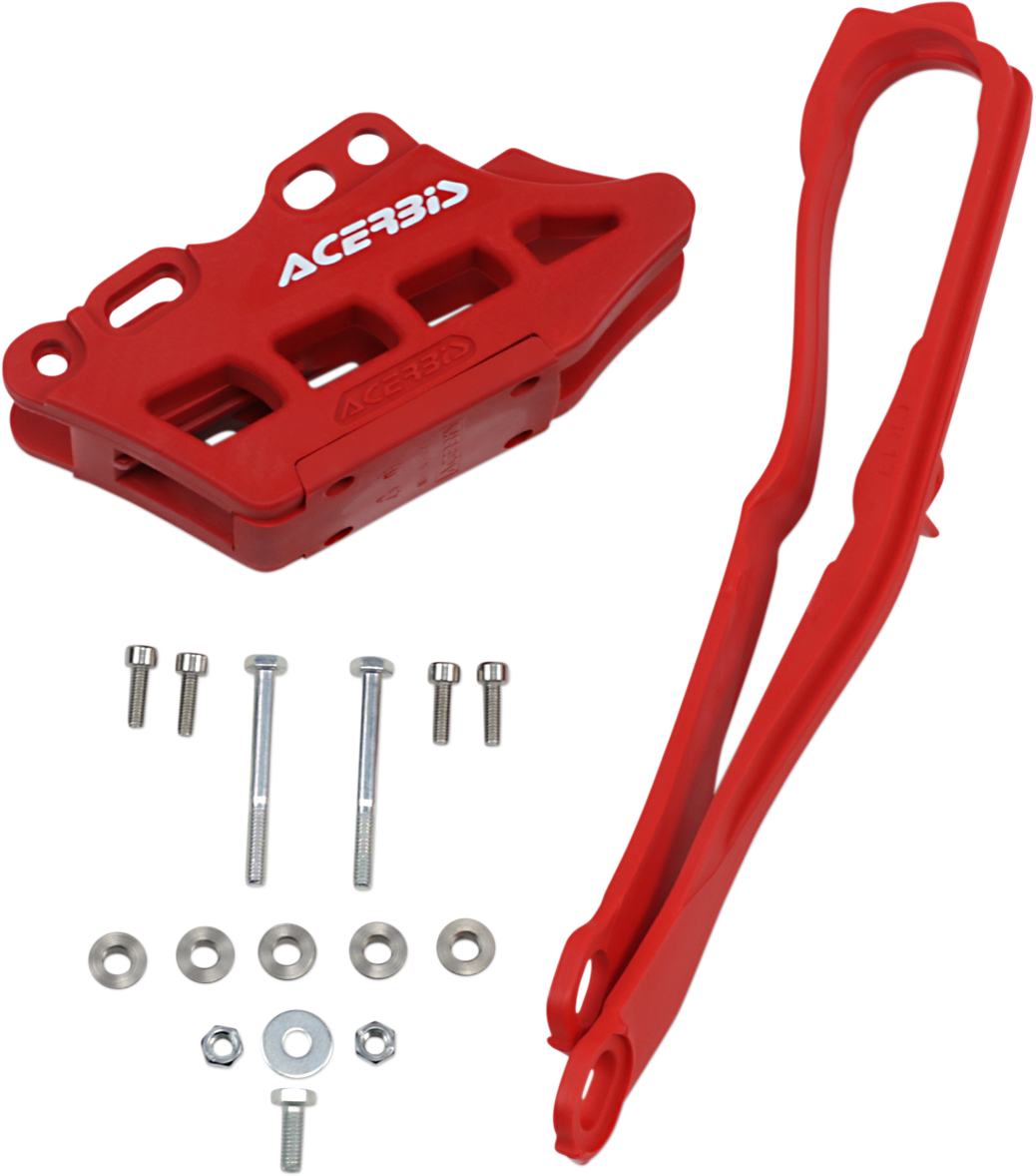 ACERBIS Chain Guide 2.0 and Slider Kit - Red - Honda 2742640227