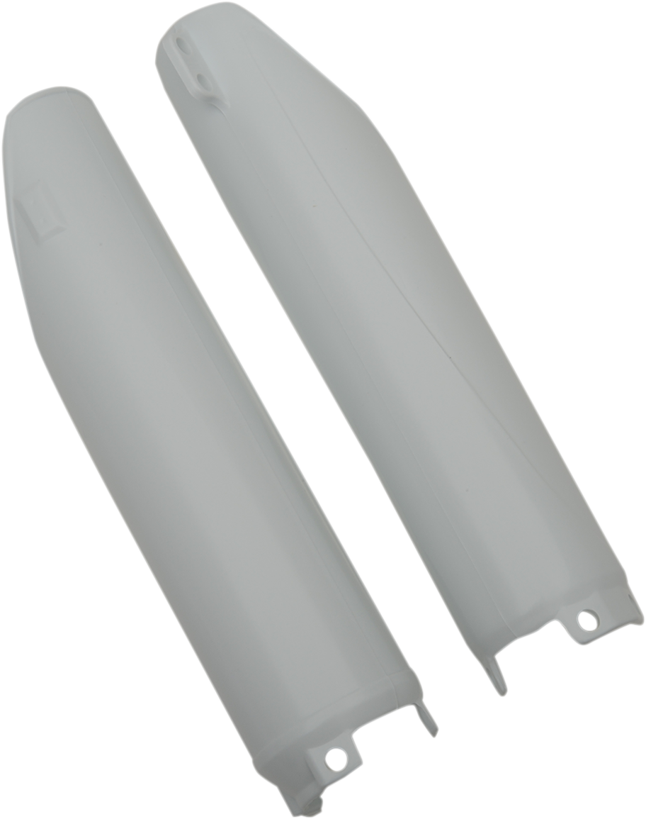 ACERBIS Fork Covers - Lower - White 2115040002