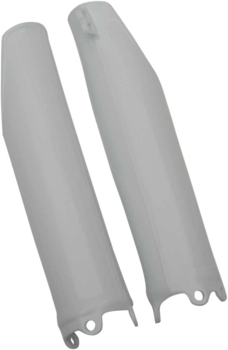 ACERBIS Fork Covers - Lower - White 2640300002