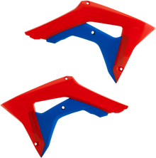 ACERBIS Radiator Shrouds - Red/Blue 2630661228