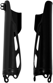 ACERBIS Fork Covers - Lower - Black - Honda 2736240001