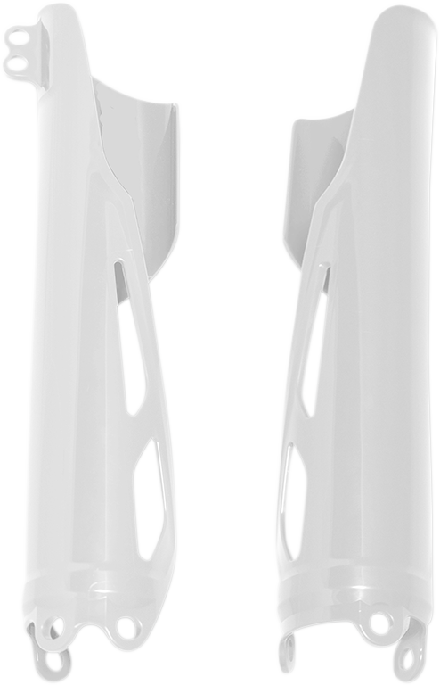 ACERBIS Fork Covers - Lower - White - Honda 2736240002