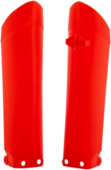 ACERBIS Lower Fork Covers for Inverted Forks - Fluorescent Orange 2319634617