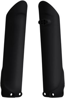 ACERBIS Lower Fork Covers for Inverted Forks - Black 2401260001