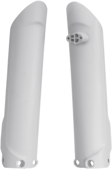 ACERBIS Lower Fork Covers for Inverted Forks - White 2401260002