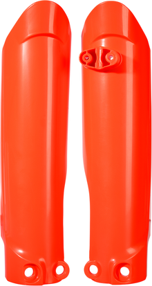 ACERBIS Lower Fork Covers for Inverted Forks - Fluorescent Orange 2791514617