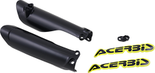 ACERBIS Lower Fork Covers for Inverted Forks - Black 2791510001