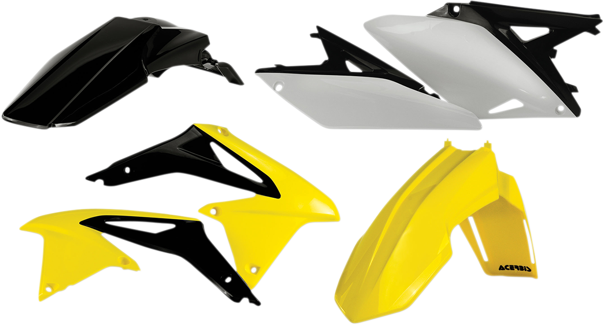 ACERBIS Standard Body Kit - '13 OEM Yellow/Black/White - Suzuki - RMZ '10-'18 2171903914