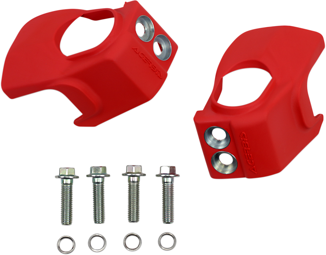ACERBIS Fork Shoe Covers - Red - Beta 2742580004