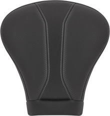 SADDLEMEN Dominator Pillion Pad - Extended Reach/Touring - Black w/ Gray Stitching - FL '08-'25 808-07B-0142EXT