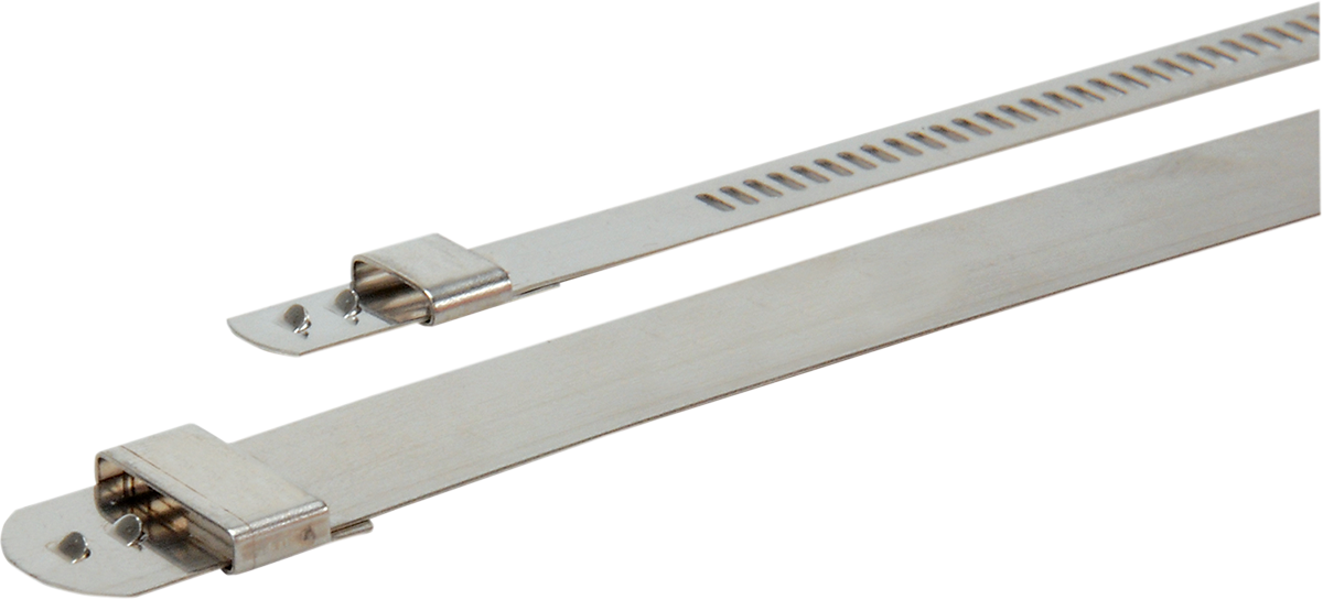 DEI Positive Locking Ties - 1/4" x 9" - Stainless Steel 010208