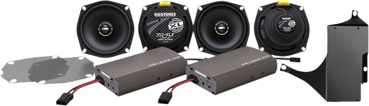 HOGTUNES XL Series Dual Amp/Speaker Kit - '11-'13 FLTRU RG ULTRA KIT-XL