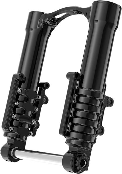 ARLEN NESS Fork Legs - 49 mm - Black Anodized - For Factory Brake Caliper 120-002