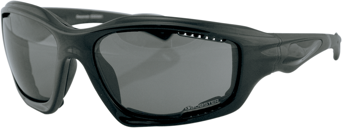 BOBSTER Desperado Sunglasses - Gloss Black - Smoke Lens EDES001