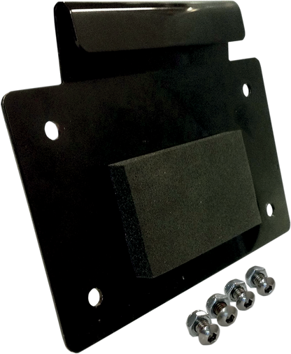 ALLOY ART License Plate Mount - Black LD-1