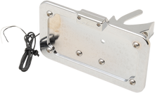 ACCUTRONIX Side Mount License Plate - Chrome LPF121HV-C