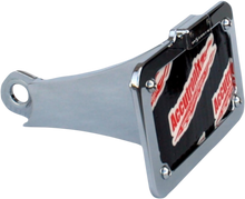 ACCUTRONIX Side Mount License Plate Assembly - Chrome LPF106HV-C