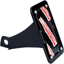 ACCUTRONIX Side Mount License Plate Assembly - Black LPF092HV-B
