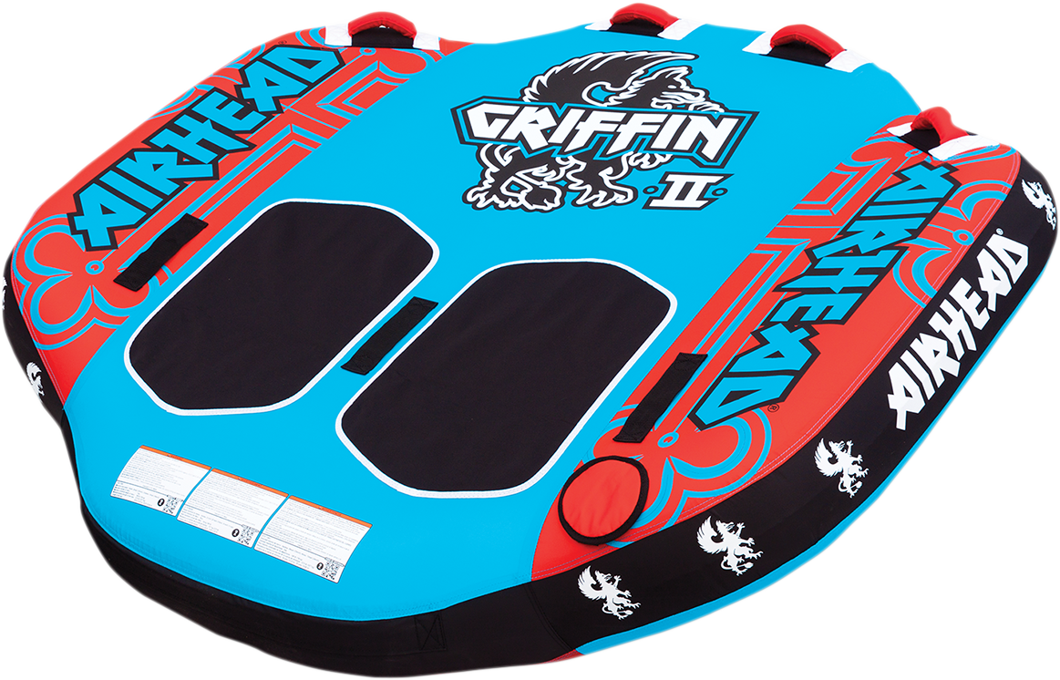 AIRHEAD SPORTS GROUP Tube - Griffin II - Inflatable/Towable - One/Two Rider AHGR-02