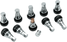 DILL AIR CONTROLS Valve Stem - Pull-In - Black/Chrome TR-412WZS