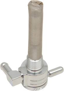 GOLAN PRODUCTS "Click-Slick" Fuel Petcock - Backward - Chrome - 3/8" NPT 75-516B-CS